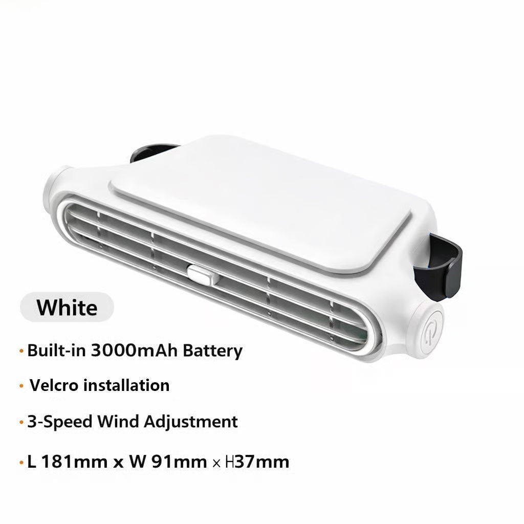 Universal Cordless Car Seat Cooling Fan (For Front or Back Seat Cooling)🌬️🚗