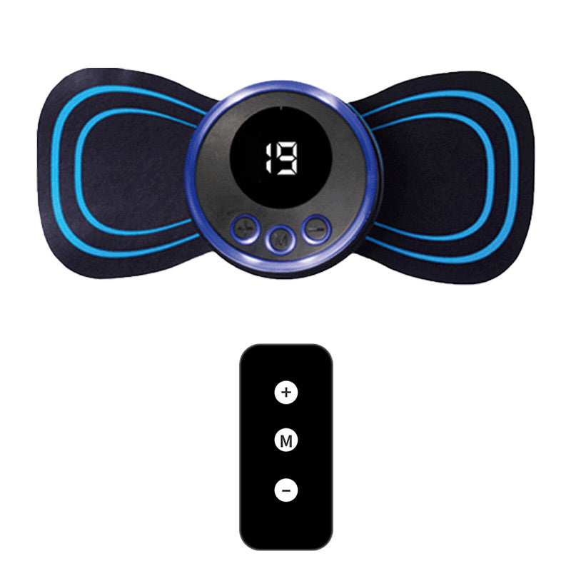 Portable Massager with 8 Modes and LCD Screen – Mini Muscle Stimulator for Pain Relief