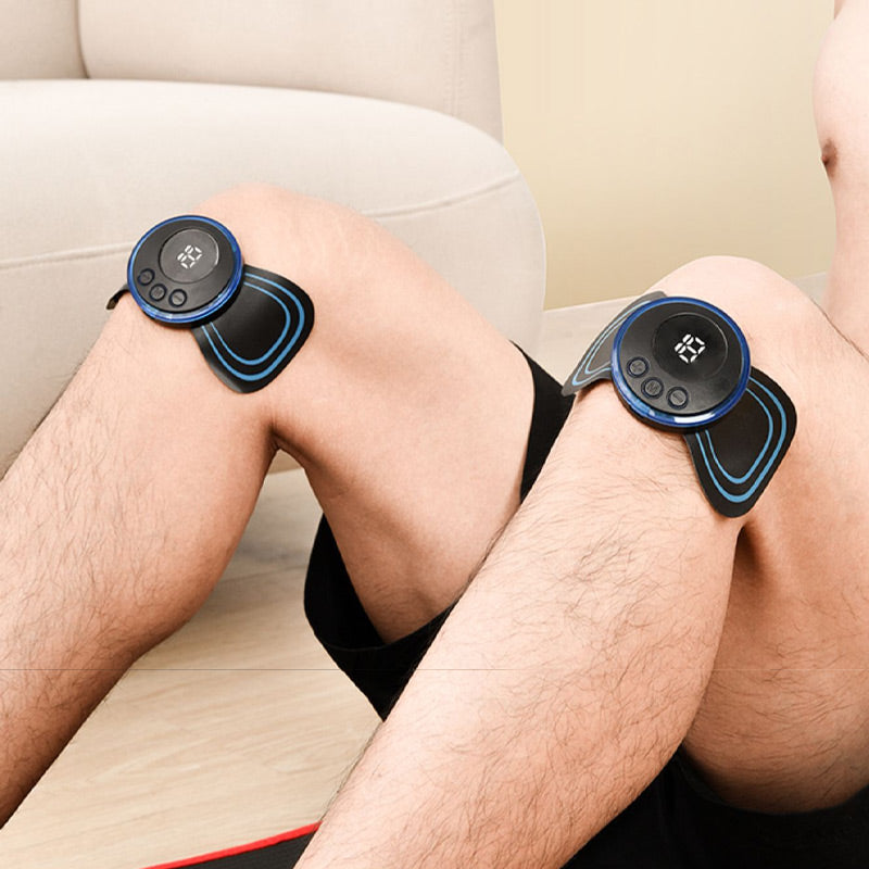 Portable Massager with 8 Modes and LCD Screen – Mini Muscle Stimulator for Pain Relief
