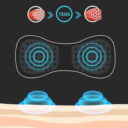 Portable Massager with 8 Modes and LCD Screen – Mini Muscle Stimulator for Pain Relief
