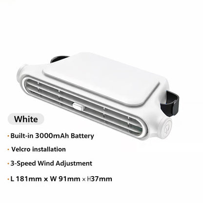Universal Cordless Car Seat Cooling Fan (For Front or Back Seat Cooling)🌬️🚗