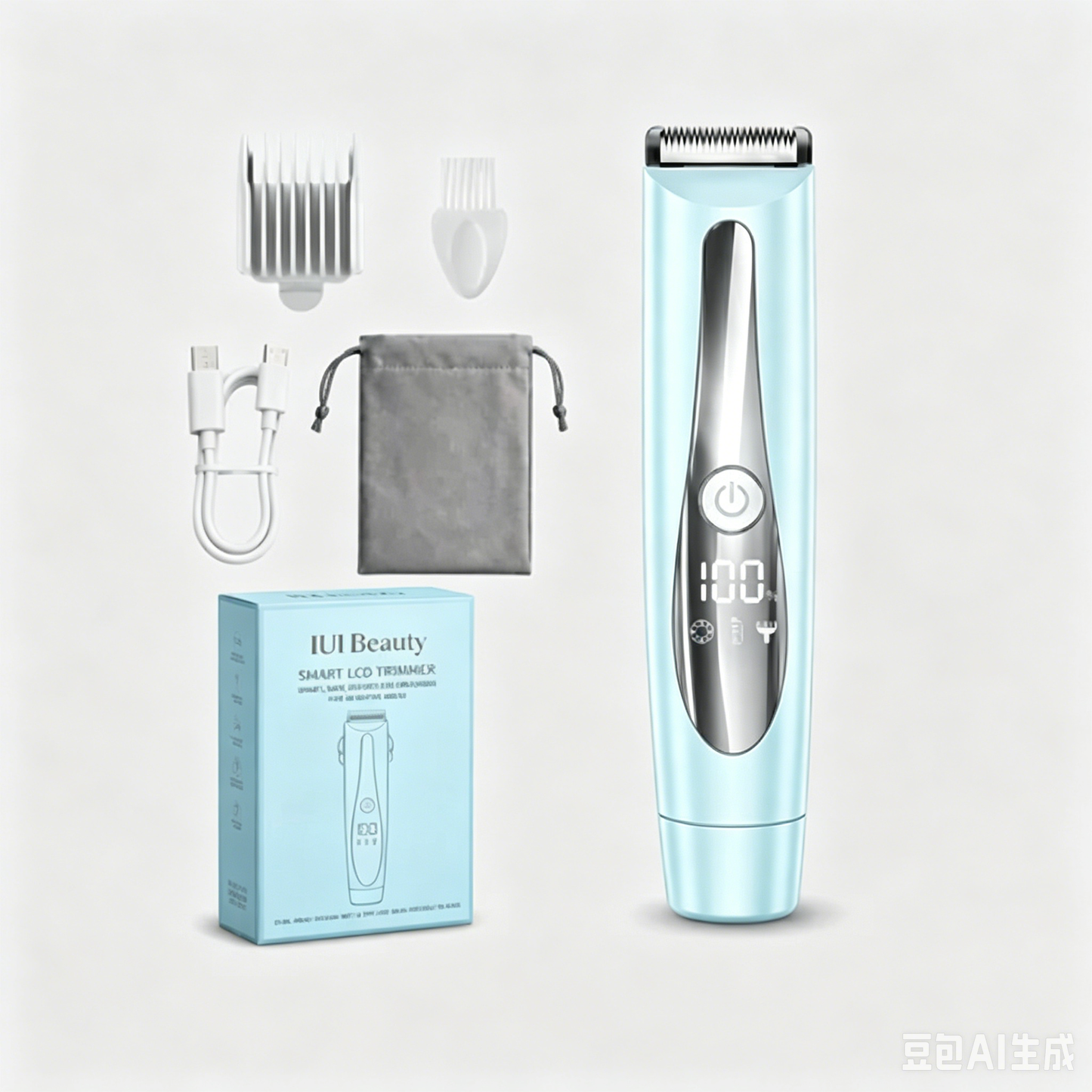 2-in-1 Painless Bikini Hair Trimmer