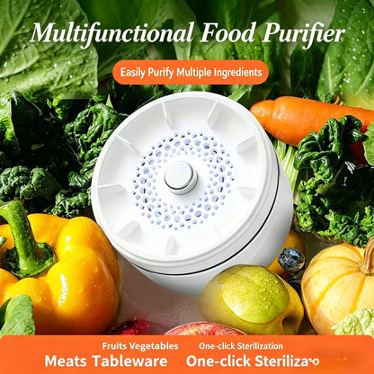 🥬 Fruit & Vegetable Washer – Removes Pesticides & Bacteria, No Chemicals Needed
